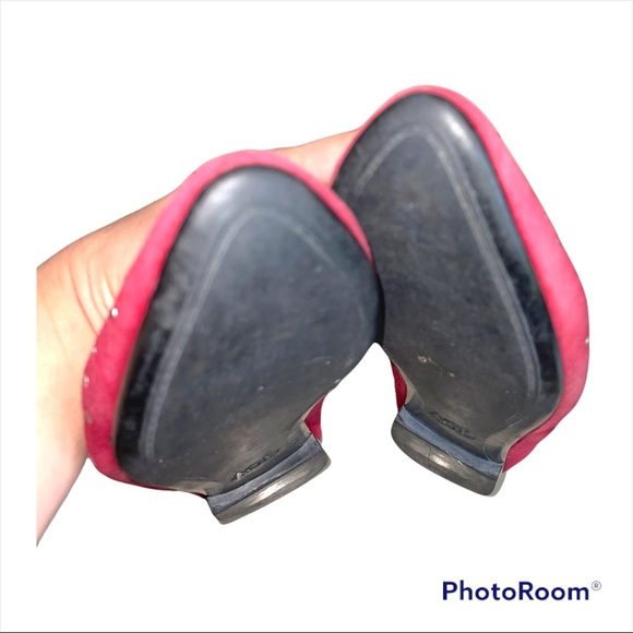 AGL Attilio Giusti Leombruni Grommet Suede Flats 38 - Picture 8 of 9